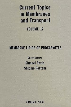 Téléchargez le livre :  Current Topics in Membranes and Transport