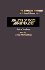 Télécharger le livre :  Analysis of Foods and Beverages