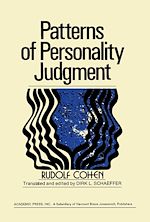 Télécharger le livre :  Patterns of Personality Judgment