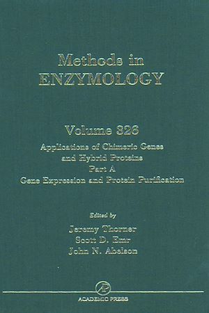 Téléchargez le livre :  Applications of Chimeric Genes and Hybrid Proteins, Part A: Gene Expression and Protein Purification