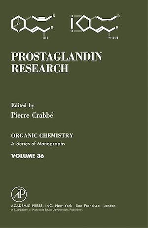 Téléchargez le livre :  Prostaglandin Research