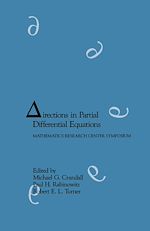 Télécharger le livre :  Directions in Partial Differential Equations