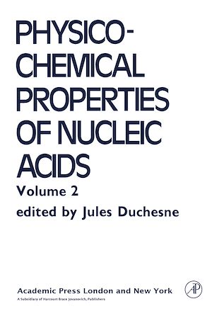 Téléchargez le livre :  Structural Studies on Nucleic acids and Other Biopolymers