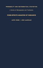 Télécharger le livre :  Fixed Effects Analysis of Variance