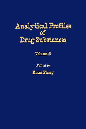 Téléchargez le livre :  Profiles of Drug Substances, Excipients and Related Methodology
