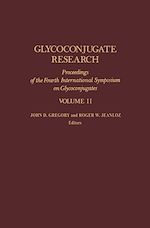 Télécharger le livre :  Glycoconjugate Research