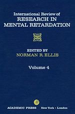Télécharger le livre :  International Review of Research in Mental Retardation