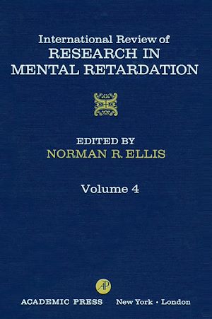 Téléchargez le livre :  International Review of Research in Mental Retardation