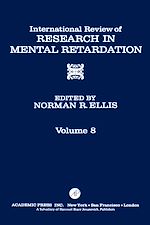 Télécharger le livre :  International Review of Research in Mental Retardation