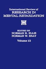Télécharger le livre :  International Review of Research in Mental Retardation