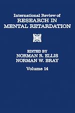 Télécharger le livre :  International Review of Research in Mental Retardation