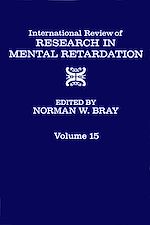 Télécharger le livre :  International Review of Research in Mental Retardation