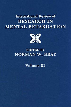 Téléchargez le livre :  International Review of Research in Mental Retardation