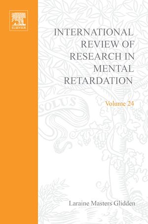 Téléchargez le livre :  International Review of Research in Mental Retardation