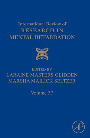 Download the eBook: International Review of Research in Mental Retardation
