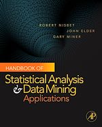 Télécharger le livre :  Handbook of Statistical Analysis and Data Mining Applications