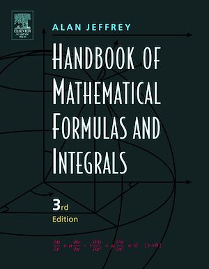 Téléchargez le livre :  Handbook of Mathematical Formulas and Integrals