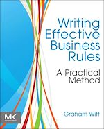 Télécharger le livre :  Writing Effective Business Rules