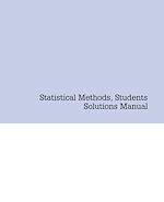 Download this eBook Statistical Methods, Students Solutions Manual (e-only)