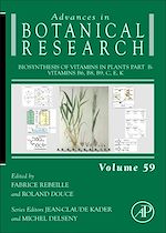 Télécharger le livre :  Biosynthesis of Vitamins in Plants Part B