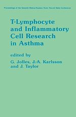 Télécharger le livre :  T-Lymphocyte and Inflammatory Cell Research in Asthma