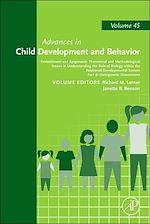 Télécharger le livre :  Embodiment and Epigenesis: Theoretical and Methodological Issues in Understanding the Role of Biology within the Relational Developmental System