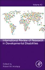 Télécharger le livre :  International Review of Research in Developmental Disabilities