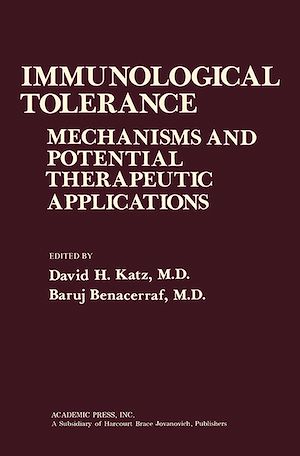 Téléchargez le livre :  Immunological Tolerance