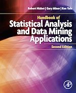 Télécharger le livre :  Handbook of Statistical Analysis and Data Mining Applications