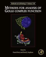 Télécharger le livre :  Methods for analysis of Golgi complex function