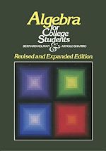 Télécharger le livre :  Algebra for College Students