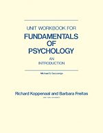 Télécharger le livre :  Unit Workbook for Fundamentals of Psychology