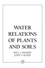 Télécharger le livre :  Water Relations of Plants and Soils