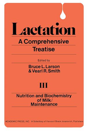 Téléchargez le livre :  Nutrition And Biochemistry of Milk/Maintenance
