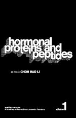 Télécharger le livre :  Hormonal Proteins and Peptides