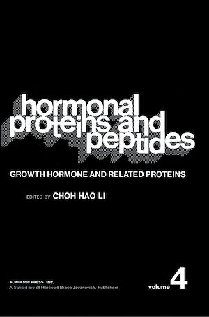 Téléchargez le livre :  Growth Hormone and Related Proteins