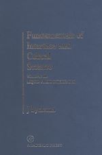 Télécharger le livre :  Fundamentals of Interface and Colloid Science