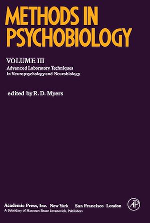 Téléchargez le livre :  Methods in Psychobiology