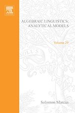 Download this eBook Algebraic Linguistics; Analytical Models by Solomon Marcus