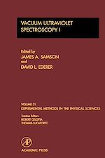 Télécharger le livre :  Vacuum Ultraviolet Spectroscopy I