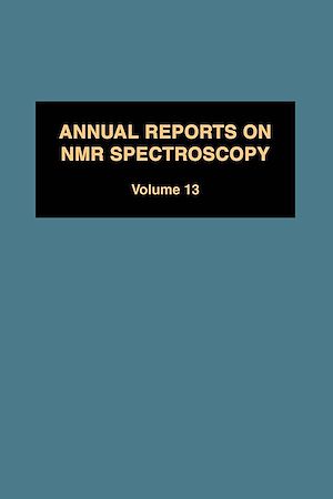 Téléchargez le livre :  Annual Reports on NMR Spectroscopy