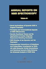 Télécharger le livre :  Annual Reports on NMR Spectroscopy