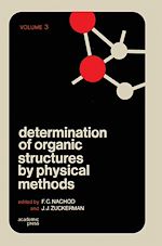Télécharger le livre :  Determination of Organic Structures by Physical Methods V3