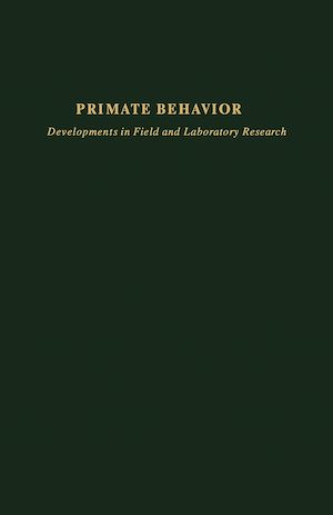 Téléchargez le livre :  Primate Behavior