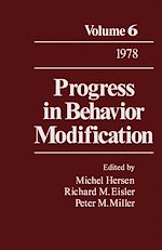 Télécharger le livre :  Progress in Behavior Modification