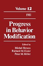 Télécharger le livre :  Progress in Behavior Modification