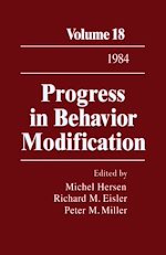 Télécharger le livre :  Progress in Behavior Modification