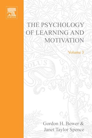 Téléchargez le livre :  Psychology of Learning and Motivation