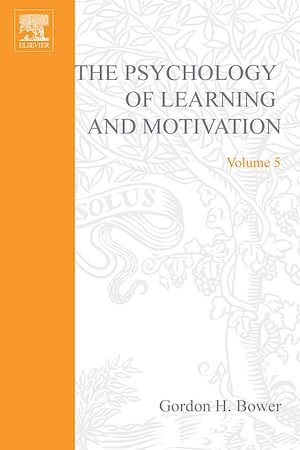 Téléchargez le livre :  Psychology of Learning and Motivation