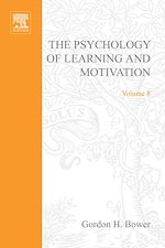 Télécharger le livre :  Psychology of Learning and Motivation